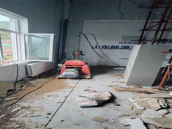 昌黎地基基础下沉墙体裂缝加固注浆顶升施工